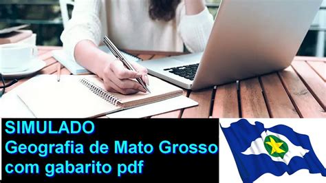 Simulado De Geografia De Mato Grosso Gabarito Pdf Youtube