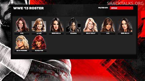 Wwe 13 Roster