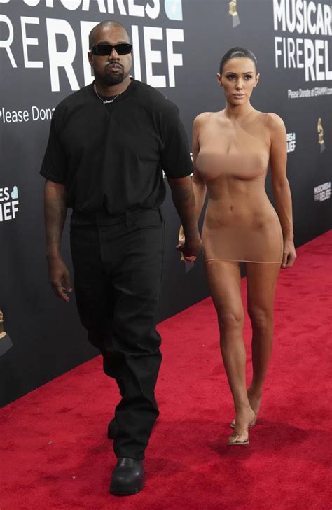 Grammy Awards 2025 Bianca Censori Stuns Red Carpet In Nude Dress