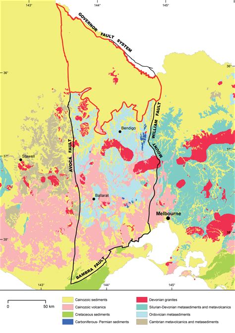 The Bendigo Zone And The Assessment Area Under Cover The Assessment