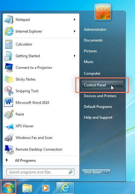 Windows Basics Adjusting Your Settings