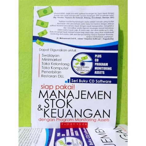 Jual Buku Ori Buku Siap Pakai Manajemen Stok Keuangan Dengan