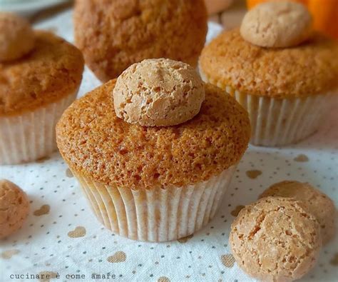 Muffin Carote E Amaretti Dolce Soffice Senza Burro Cucinare Come Amare