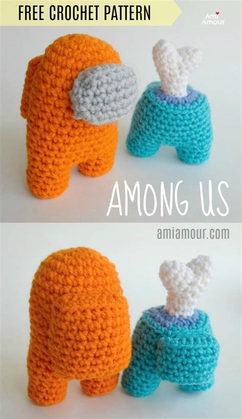 Among Us Amigurumi Pattern Free Ami Amour Diy Crafts Crochet