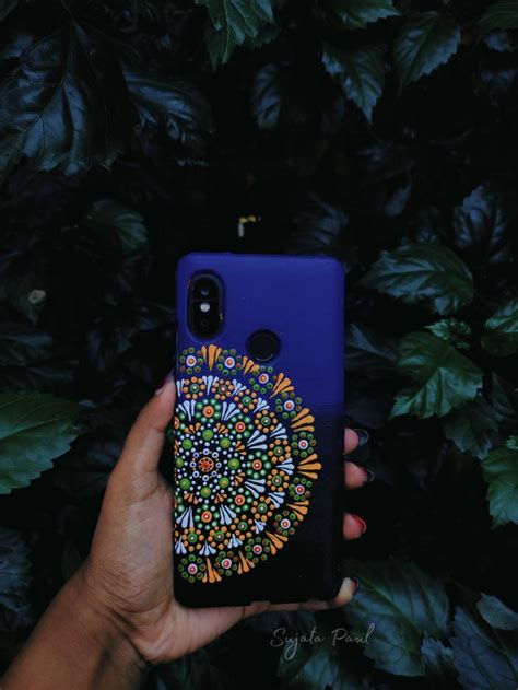 Diy Dot mandala phone case | Mandala phone case, Phone case diy paint ...