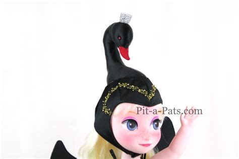 Custom Disney Animator Doll Black Swan Princess Black Swan Swan
