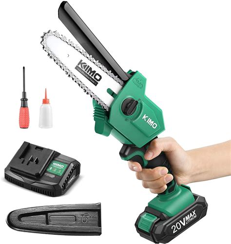 Kimo Mini Electric Cordless Chainsaw Inch Chainsaw Chain Walmart