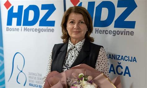 MIRJANA PLAVČIĆ PONOVNO IZABRANA ZA PREDSJEDNICU OO HDZ a BiH BUSOVAČA