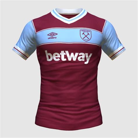 Footyheadlines West Ham 23 24 Home Kit Fifa 23 Kit Creator Showcase