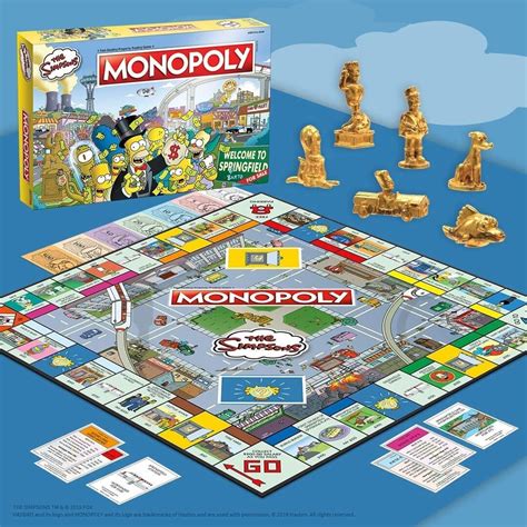 Настольная игра Monopoly: The Simpsons (Монополия Симпсоны) купить ...