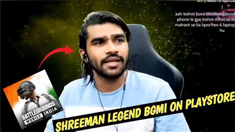 Bgmi Is Now Available On Playstore Shreeman Legend Reaction