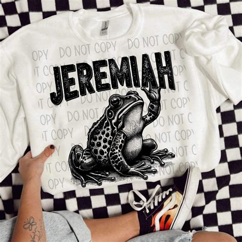 jeremiah frog swb  dtf transfer mud grace transfers