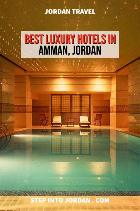 Best Five Star Hotels in Amman | Step Into Jordan