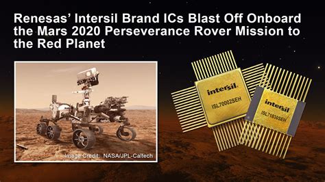 Renesas Intersil Brand Ics Blast Off Onboard The Mars 2020