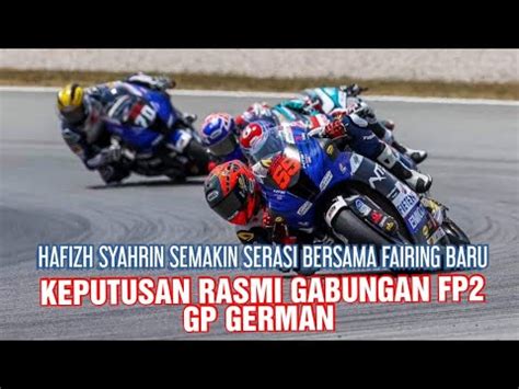 Hafizh Syahrin Pamer Aksi Memukau Bersama Fairing Baru Keputusan