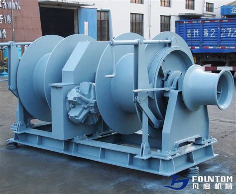 Marine Hydraulic Mooring Winch Trusted By Shipyards Fountom Marine