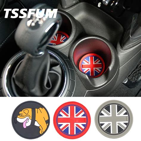 Flaga Union Jack Uchwyt Na Kubek Samochodowy Pad Mat Dla Mini Cooper S