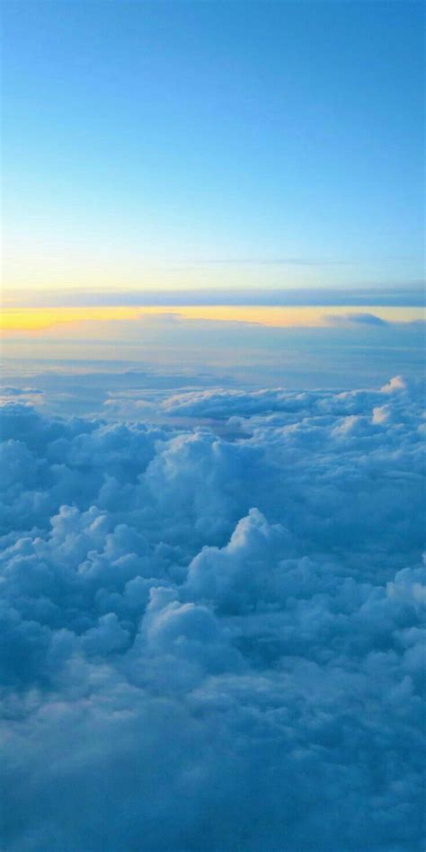 Aesthetic Pict 🌃 Clouds Wallpaper Iphone Blue Sky Wallpaper Blue Wallpaper Iphone