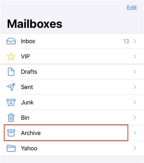 How To Access Archived Emails On Your Iphone