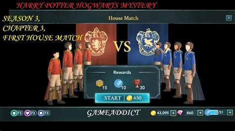 Harry Potter Hogwarts Mystery Quidditch Season Chapter The First