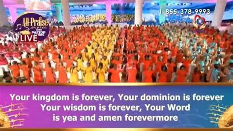 YOUR KINGDOM IS FOREVER BY LOVEWORLD SINGERS – FEBRUARY ALL PRAISE SERVICE – LOVEWORLD SONGS ...