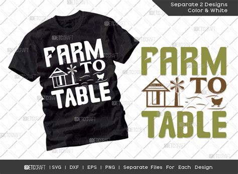 Farm To Table Svg Cut File Farm Svg Farmer Svg Farmhouse Svg