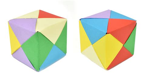 How To Make A Paper Cube An Easy Origami Tutorial