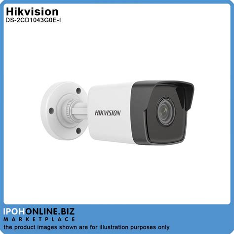 Hikvision Ds 2cd1043g0e I 4mm 4mp Ip67 Exir Fixed Mini Bullet Network