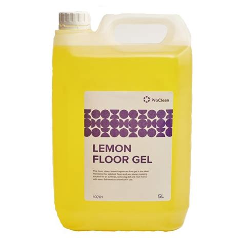 Proclean Lemon Floor Gel 2 X 5ltr