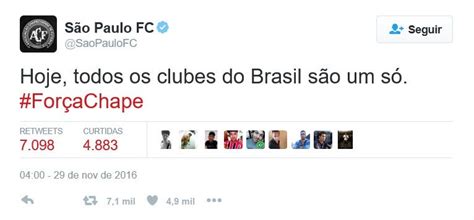 Clubes Brasileiros Prestam Solidariedade A Atletas Da Chapecoense