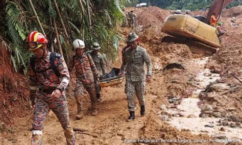 Mangsa Kejadian Tanah Runtuh Batang Kali Saman Kerajaan Selangor