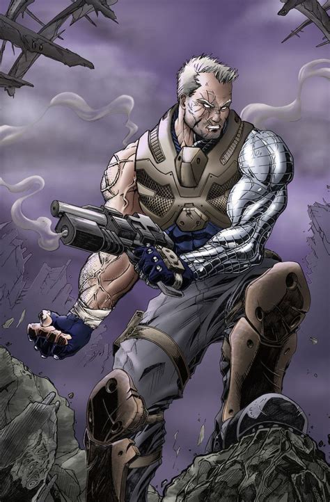 Cable X Men By ArtOfIDAN Comic Book Characters Comic Character Comic