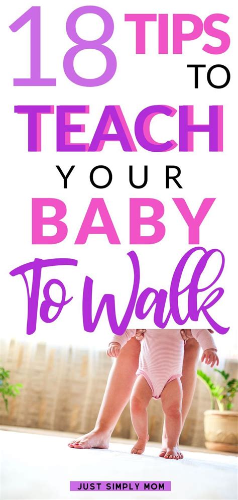 How To Teach Your Baby To Walk Teaching Babies Helping Baby Walk