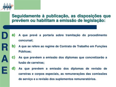 Ppt Novo Regime De Vincula O De Carreiras E De Remunera Es Na