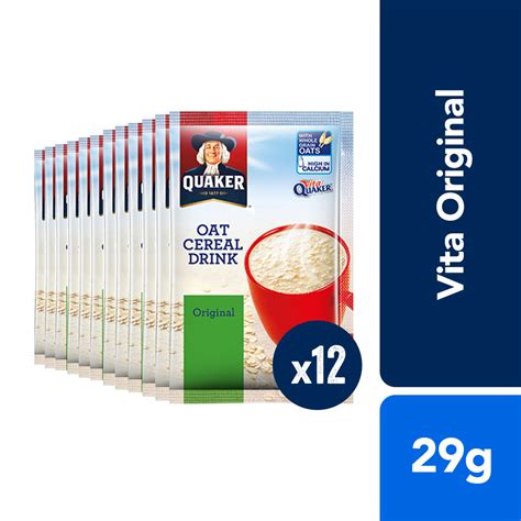 Quaker Original Oat Cereal Drink G Pack Of Shopee Philippines