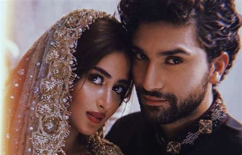 Sajal Ali And Ahad Raza Mir S Wedding Invitation Reveals Such Tv