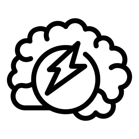 Mind Storming Icon Outline Vector Problem Solving Technique 41275413