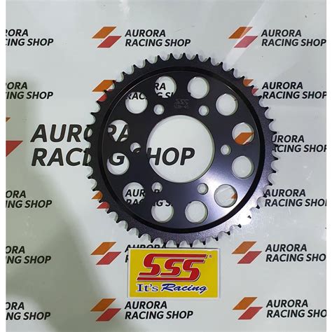 Jual GEAR BELAKANG SSS 428 BLACK NEW CBR 150 R K45N K45R CB 150X