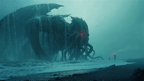 Lovecraft Cthulhu Hp Lovecraft Lovecraftian Hd Phone Wallpaper Peakpx