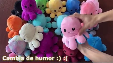 Pulpo Cambia Humor Peluche Atelier Yuwa Ciao Jp