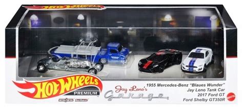 Hot Wheels Premium Jay Leno S Garage Diorama Zestaw Autek Hkc Cena Opinie