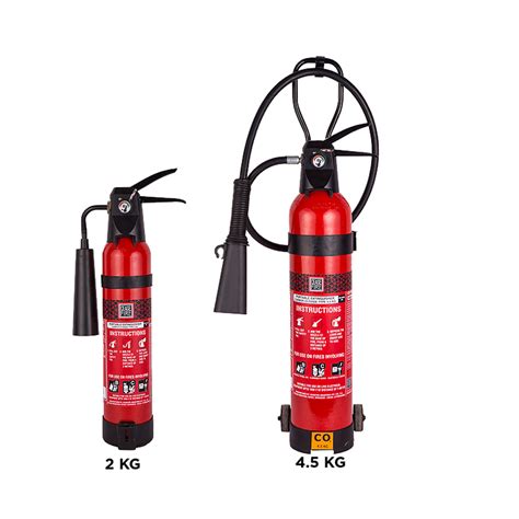 Co2 Based Squeeze Grip Type Stored Pressure Fire Extinguishers Fire And Security Products