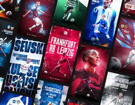 Official Professional Matchday Graphics On Behance