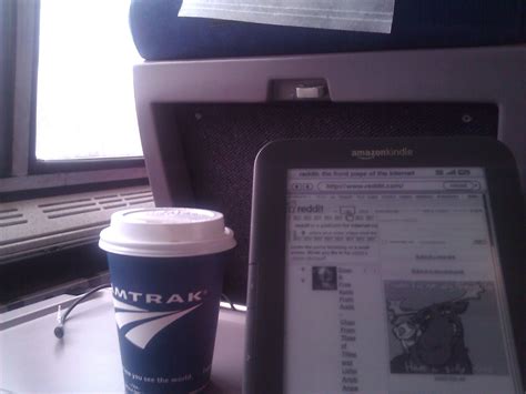 16 hour Amtrak ride. No internet on my phone. No Wi-Fi on the train. No