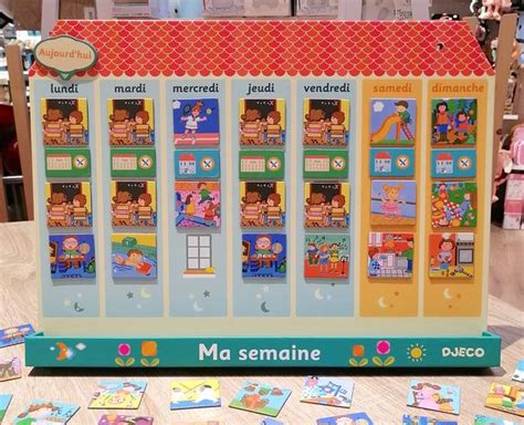 Semainier Et Calendrier Perp Tuel Pour Enfant