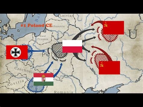 Strategy Tactics Sandbox WW2 Poland Conquers Europe 1 YouTube