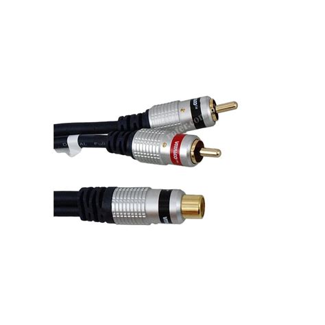 Vitalco P Adapter Tr Jnik Xwtyk Rca Na X Gniazdo Rca