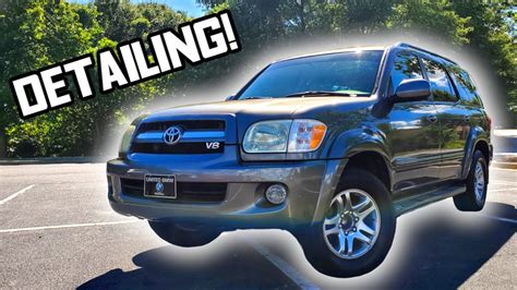 Detailing My 1st Gen Toyota Sequoia Vlog Youtube