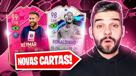 FUT DRAFT 96 DO NEYMAR 99 FUTTIES NOVAS CARTAS SAINDO FIFA 23