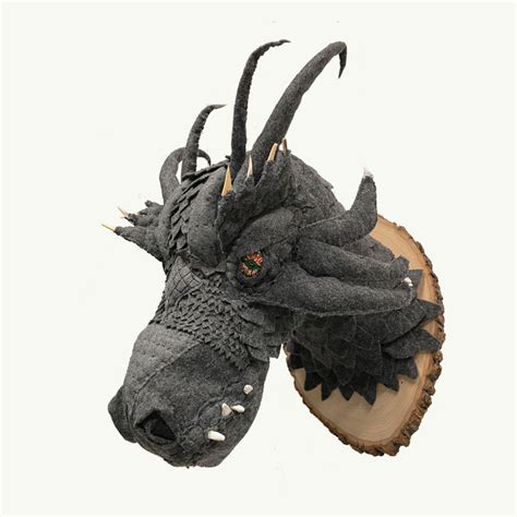 Mounted Dragon Head Greiso By Terri Rehg